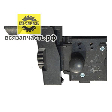 Выключатель для дрели КИТАЙ, DWT прямой реверс 6А VZ