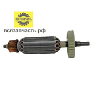 Якорь для УШМ DIOLD МШУ-1-125 (L-173,5 мм, D-35 мм, под шпонку 3х10, D8)