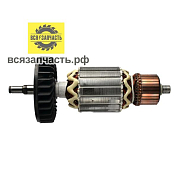 MAKITA / Якорь для УШМ MAKITA 9069 (L-192.5 мм, D-54 мм, вал без резьбы под стопорное кольцо) VZ