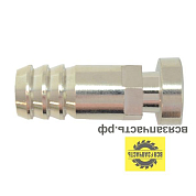 Штуцер байонетное соединение по зажиму 70/Ёлочка Ø 12 мм