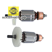 Якорь для дисковой пилы HITACHI C 6MFA ULTRA PRO (L-150 мм, D-41 мм, 8 зубов, наклон вправо) VZ