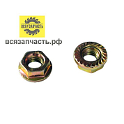 Гайка крышки шины для бензопилы PARTNER, HUSQVARNA; М8х1,25 правая резьба