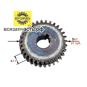 Ответная шестерня для дисковой пилы СМОЛЕНСК ДП-1,6 - 190, d= 41х12, h=11