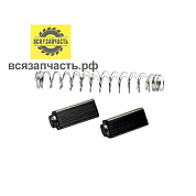 Электроугольная щетка 6,2х6,2х13 пружина для электрорубанка BLACK&DECKER KW710, KW711, KW713, KD35