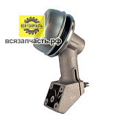 Редуктор для бензокосы STIHL FS 55, 90, 100, 130; вал - квадрат; Обслуживаемый. Старого образца. Крепление кожуха на 4 болта VZ