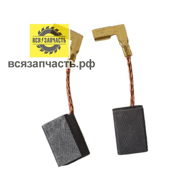Электроугольная щетка 6x9x13 поводок, клемма-мама подходит для МАКИТА (аналог) СВ-459 в коробке VZ