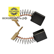 Электроугольная щетка 6х11х13,5 поводок пружина, квадрат пятак для дрели ИНТЕРСКОЛ ДУ-16/1000ЭР