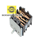 Переключатель для электроплиты МЕЧТА, ЗЛАТА 5 позиций 8 контактов ПМ-16-5-01 (аналог ПМ-16-5-05)