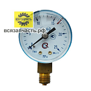 Манометр кислородный 25 Мпа; 250 кг/см2
