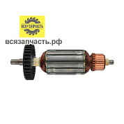 Якорь для УШМ STERN AG 125B 900 Вт (L-155 мм, D-38 мм, шпонка) VZ
