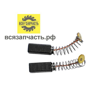 Электроугольная щетка 5х6х12 d 5,0 кр. пятак VZ