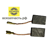 Электроугольная щетка 5х11х17 поводок, клемма-мама для перфоратора BOSCH GBH 4 DFE