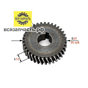 Ответная шестерня для дисковой пилы ИНЕТРСКОЛ ДП-1200, d=37x12, h=10, 35z