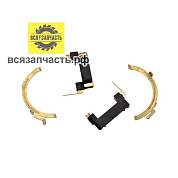 Набор контактов щеткодеожателя для перфоратора BOSCH GBH 2-26, 2-28 ИНТЕРСКОЛ 26/800 и их кит.аналогов VZ