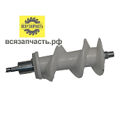 Шнек пластиковый для китайской мясорубки, паз наружу (арт.90в)