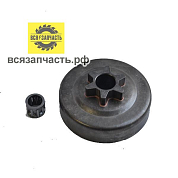 Корзина сцепления для бензопилы PARTNER P 350, 351, 352, 370, 371, 390, 391, 401, 420, 421, 422; 3/8-6Т; PROFESSIONAL
