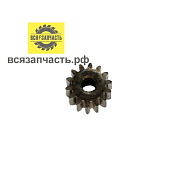 Ответная шестерня двигателя шуруповерта d10x3, h-6.5, 14 зуб.