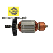 Якорь для пилы торцовочной подходит для МАКИТА (аналог) LS1040F (L-183 мм, D-54 мм, 9 зубов, наклон влево)