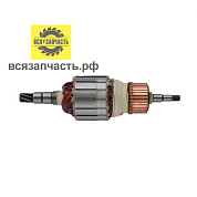 Якорь для перфоратора подходит для МАКИТА (аналог) HR5201C (L-192 мм, D-54 мм, 7 зубов, наклон вправо)