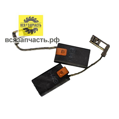 Электроугольная щетка 5х8х19 поводок, клемма-мама, боковые проточки BOSСH A96