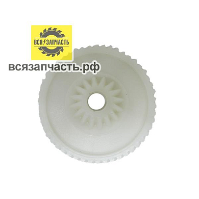 Шестерня привода пластиковая подходит к мясорубкам BOSCH Большая белая грибок