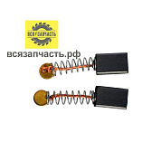 Электроугольная щетка 4х7х10 пружина-пятак d-4 мм