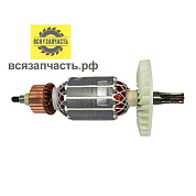 Якорь для перфоратора HITACHI DH 40MR (L- 165 мм, D- 41 мм 6 зубов)