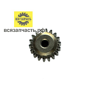 Ответная шестерня двигателя шуруповерта d14x3, h-7, 18 зуб.