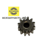 Ответная шестерня двигателя шуруповерта d10x3, h-7, 12 зуб.
