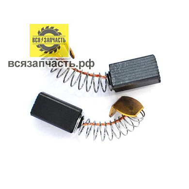 Электроугольная щетка 6,5х7,5х14 пружина, пятак для FERM 650, GREAPO 700, STERN 650, STURM 620 VZ