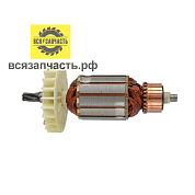 Якорь для перфоратора с вертикальным двигателем STERN 1700 Вт (L-162 мм, D-47 мм, 5 зубов, наклон вправо)