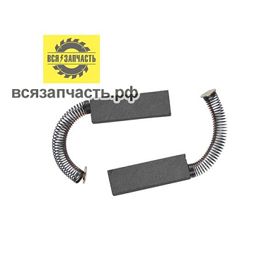Электроугольная щетка 6х10х32 d 7,0 кр. пятак для зернодробилки ДК-105; ВИХРЬ