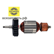 MAKITA / Якорь для УШМ MAKITA GA9020 (L-202 мм, D-54 мм, резьба М8 (шаг 1.25 мм))