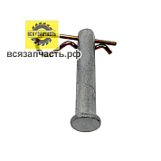 Палец крепления фрез D-10мм, рабочая длина 49 мм, полная длина 58,5 мм