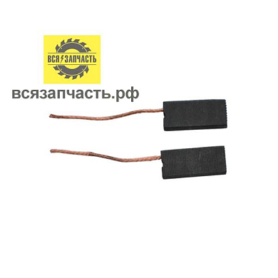 Электроугольная щетка 6х11х25 поводок для электрокосы STURM GT 3512 D, КАЛИБР, ЭЛЕКТРОПРИБОР и т.п.  VZ