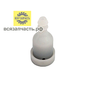 Сапун топливного бака для бензопилы/ бензокосы; d 12 мм, h 25 мм