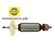 Якорь для УШМ MAKITA GA4030, GA4530, GA5030 (L-160 мм, D-29 мм, резьба М6 (шаг 1.0 мм))