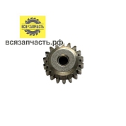 Ответная шестерня двигателя шуруповерта d14x3, h-6, 18 зуб.
