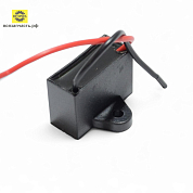 Конденсатор пусковой CBB-61, 450 В, 2 мкФ, 2 гибких вывода