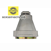 Корпус сцепления в сборе для двигателя бензокосы КИТАЙ объёмом 33-52 см; верхний, под штангу Ø 28 мм, 7 зубов