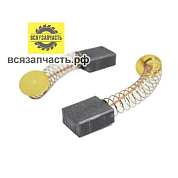 Электроугольная щетка 8х16х20 пружина-пятак d 15 мм VZ