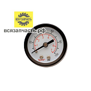 Манометр для воздушного компрессора малый горизонтальный, M1/8, до 7 Bar