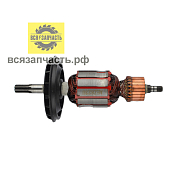 BOSCH/ Якорь для перфоратора BOSCH GBH 5-40 DCE (L-185 мм, D-46.5 мм, 7 зубов, прямо) VZ