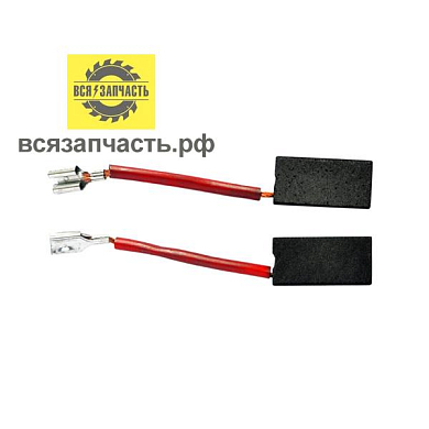 Электроугольная щетка 6х10х20 поводок, клемма-мама SPARKY BU 2350, BUR 350E, 902 VZ