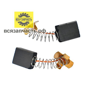 Электроугольная щетка 8x14x16 пружина, пятак-уши для DWT 2,3 кВт, STURM 2,3 кВт, COLT 2,3 кВт VZ