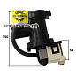 Помпа для стиральной машины INDESIT, HOTPOINT-ARISTON, клеммы под фишку BPX2-35l DRAIN PUMP, 283229, 119307, 283277, C00283277