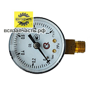 Манометр углекислотный 1 Мпа; 10 кг/см2