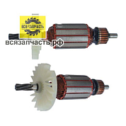 Якорь для перфоратора BOSCH GBH 2-26 DFR PROFESSIONAL (L-153 мм, D-35 мм, 7 зубов, наклон влево)