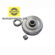 Корзина сцепления в сборе для бензопилы HUSQVARNA 365, 365H, 372; венец 3/8 7T