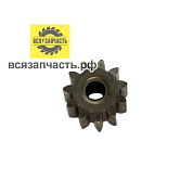 Ответная шестерня двигателя шуруповерта d10x3, h-7.5, 11 зуб.